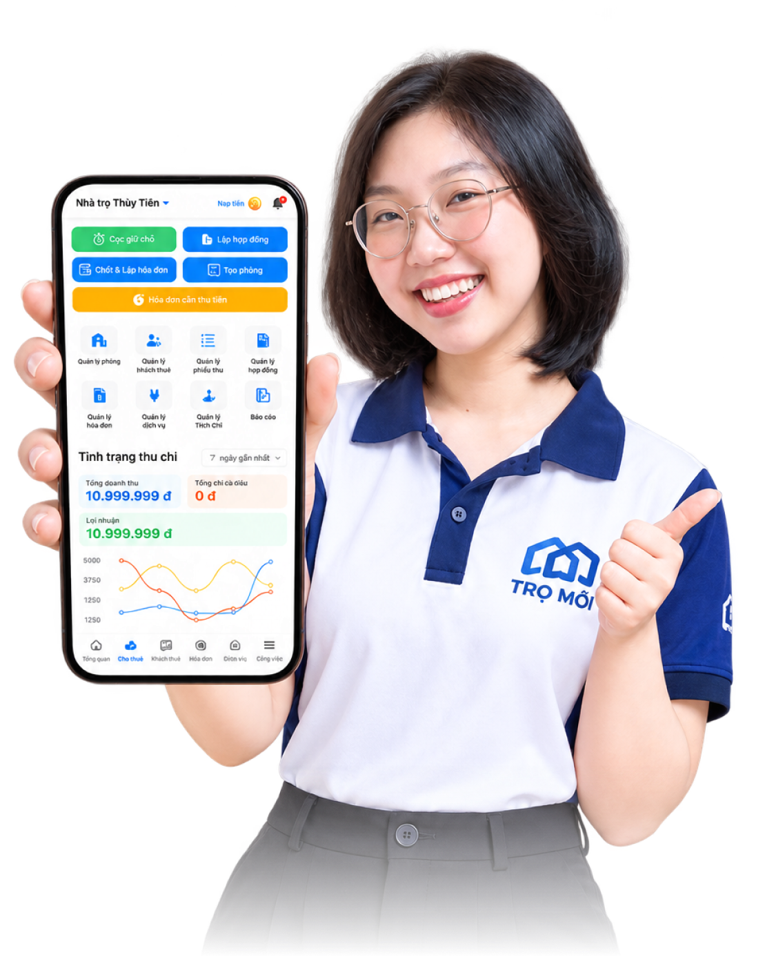 Ứng dụng Trọ Mới kết nối chủ nhà
